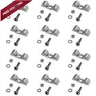 Qwork Stainless Steel Double Clamp, 12 Pack Fuel Lines 3/8", Pcs New. Price: $14.88.
