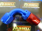 Russell 610180 Full Flow Swivel Hose End 90 Degree AN10 -10 #10 10AN Red Blue New. Price: $29.04.