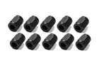 Fragola #481803-BL-10 #3 Aluminum Tube Nuts (10PK) Black New. Price: $14.99.