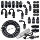 6AN Ptfe Fuel Line Kit, Nylon Stainless Steel Braided Hose, Ls Swap Efi E85 New. Price: $107.94.