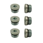 Moroso 97005, Steel Plugs Oil Pan Access 3/4"-16 Thread W/ O-ring, 6PK New. Price: $34.99.