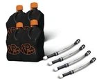 Vp Racing 4 Pack V-twin 5.5 Gallon Square Utility Jugs + Deluxe Fill Hoses New. Price: $158.26.