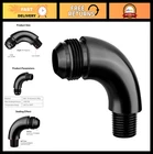 10AN To 3/8" Npt Male 90 Degree Aluminum Fitting Adapter - Full Flow, Black New. Price: $25.19.