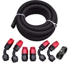 6AN 8AN 10AN 10FT Nylon Braided Cpe Oil Gas Fuel Line Kit End Aluminum New. Price: $46.99.