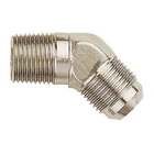 Aeroquip FCM2590 45 Deg. Male To Pipe Adapter -08AN X 3/8 In. Size New. Price: $21.53.