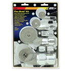 Mr. Gasket Hose Braid Kit Stainless Steel With Clear Anodized Aluminum Fittings New. Price: $42.02.