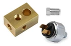 Earls PK0017ERL Brake Light Pressure Switch Kit With 3/8-24 Flare And 1/8 In Npt New. Price: $70.85.