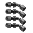 Lokocar Hose End Fitting 4AN 45 Degree Swivel For Cpe Braided Black 4PCS New. Price: $20.99.