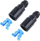 Evil Energy 6AN Male To 3/8" & 5/16" 5/16, Blackblue-straight New. Price: $23.89.
