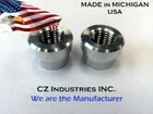 Npt QTY:2 Aluminum Female Weld On Flange Fitting Bung, 1/4-18 New. Price: $9.50.