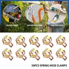 7MM 0.28" Spring Clip For Fuel Silicone Vacuum Hose Clamp Low Pressure 50PCS New. Price: $8.99.