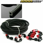 6AN 16.4FT Nylon Braided Oil Fuel Line Hose & Fitting Kit New. Price: $76.76.