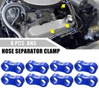 Pcs Vehicle AN6 Hose Separator Clamp Fitting Adapter For 3/8 Fuel Blue New. Price: $22.55.