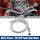 3FT AN12 Car Braided Stainless Steel Cpe Oil Fuel Gas Line Hose Silver Tone New. Price: $20.29.
