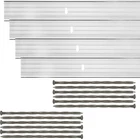 E-z Edge Aluminum Landscape Edging Strips, 6FT Each (48FT Total), Mill Finis New. Price: $619.07.