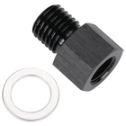 Podavelle M12X1.5 Metric To 1/8 Npt Female Oil Male, Black New. Price: $28.04.