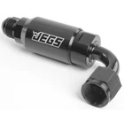 Jegs 15048 Compact Billet In-line Fuel Filter -8AN MALE/90 Female New. Price: $43.99.