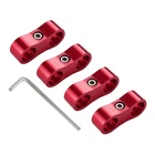 Evil Energy Hose Separator Clamp Fuel Line Mounting Aluminum 4PCS Red 6AN New. Price: $27.18.