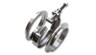 Vibrant 11491 Aluminum V-band Flange Assembly 3" Od Tubing New. Price: $72.99.