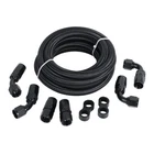 Lencool Racing 10AN Fuel Line Hose Braided Nylon Fitting Kit Cpe 10FT New. Price: $52.99.