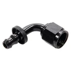 Fragola Push-lite Race Hose End -8AN Nut X -6AN 90 Degree Black New. Price: $36.58.