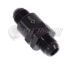 AN10 10AN Male One Way Check Valve For E85 Gasoline Black Anodized Cnc Aluminum. Price: $19.89.