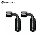 2PCS 6AN 8AN 10AN Swivel Oil/fuel/air/gas Line Hose End Fitting Elbow 90 Degree New. Price: $9.79.