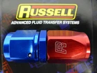 Russell 610030 Hose End Fitting Straight Full Flow AN8 -8 Red Blue Aluminum New. Price: $16.04.