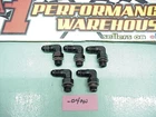5 Xrp Non-swivel O-ring Boss Fittings -04 An To 90 Elbow #447 Used. Price: $25.00.