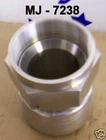 Parker / Stratoflex Stainless Steel Tube Hose Straight Adapter (nos) Unspecified. Price: $2499.99.