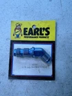 Earls Fitting Bulkhead Hose End Banjo -6 45 Degree Tube #983706 New. Price: $25.00.