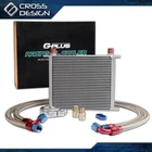 30 Row AN10 Engina Universal Aluminum Oil Cooler & Filter Adapter Kit Usa New. Price: $136.22.