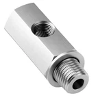 Senlinyu 1/4" Npt Oil Pressure Sensor Adapter, 304 Stainless Steel Triple... New. Price: $18.47.