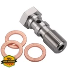 Podavelle M10X1.25 Metric Stainless Steel Double Banjo Bolt Brake Fitting Ada... New. Price: $20.00.