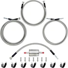 Muhize 819-840 Fuel Lines Kit Stainless Steel Braided Quick Repair For Chev... New. Price: $110.99.