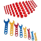Speedway Aluminum An Fitting Wrench Set & 72 Piece Cap/plug Kit New. Price: $100.99.