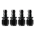 4PCS 6AN Straight Push Lock Hose Fitting End Black Aluminum Adapter New. Price: $26.99.