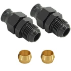 Cnraqr 8AN Male Flare 3/8 Fuel Hardline Tube Fitting Adapter Connector Alumi New. Price: $20.70.
