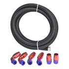 Fuel Hose Line & Swivel End Fitting Kit 10FT 4AN 6AN 8AN 10AN Braided New. Price: $33.03.