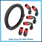 Pack (1) Braided 10FT 5/8" Fuel Line With AN10 End Fitting For Cpe Oil Gas Hose. Price: $61.19.
