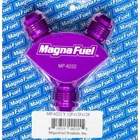 Magnafuel Y-block One -12AN Inlet Two Outlets Purple New. Price: $45.00.