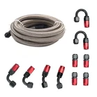 New Complete Assembled 6AN Stainless Braided Cpe Fuel Hose Oil Gas Line. Price: $62.76.