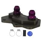 AN10 Aluminum Oil Filter Adapter For Vw Audi EA113 Engine Sandwich Purple New. Price: $58.26.