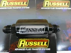 Russell 650133 Competition Fuel Filter -6 Male Inlet Outlet Black Anodized New. Price: $47.95.