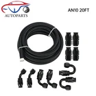 10AN Nylon Braided E85 Ptfe Fuel Line 20FT Fittings Separator Hose Kits New. Price: $90.38.