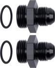 Lokocar 10AN Flare Male To 12AN Orb O-ring Adapter Fitting Black Pack Of New. Price: $10.99.
