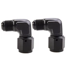 6AN Female To Flare 90 Degree Swivel Hose Fitting Adapter Aluminium ... New. Price: $19.98.