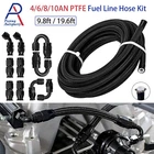 6AN/8AN/10AN Nylon Braided Ptfe Fuel Line 10FT 16FT 20FT With Hose Fitting Kit New. Price: $44.70.