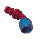 Aeroquip Aluminum Red/blue Anodized Fitting -08AN Hose Size New. Price: $25.99.