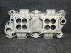 Offenhauser Dual Quad 2X4 Carb 5253 Small Block Chevy Alum. Intake Manifold Offy Used. Price: $449.99.